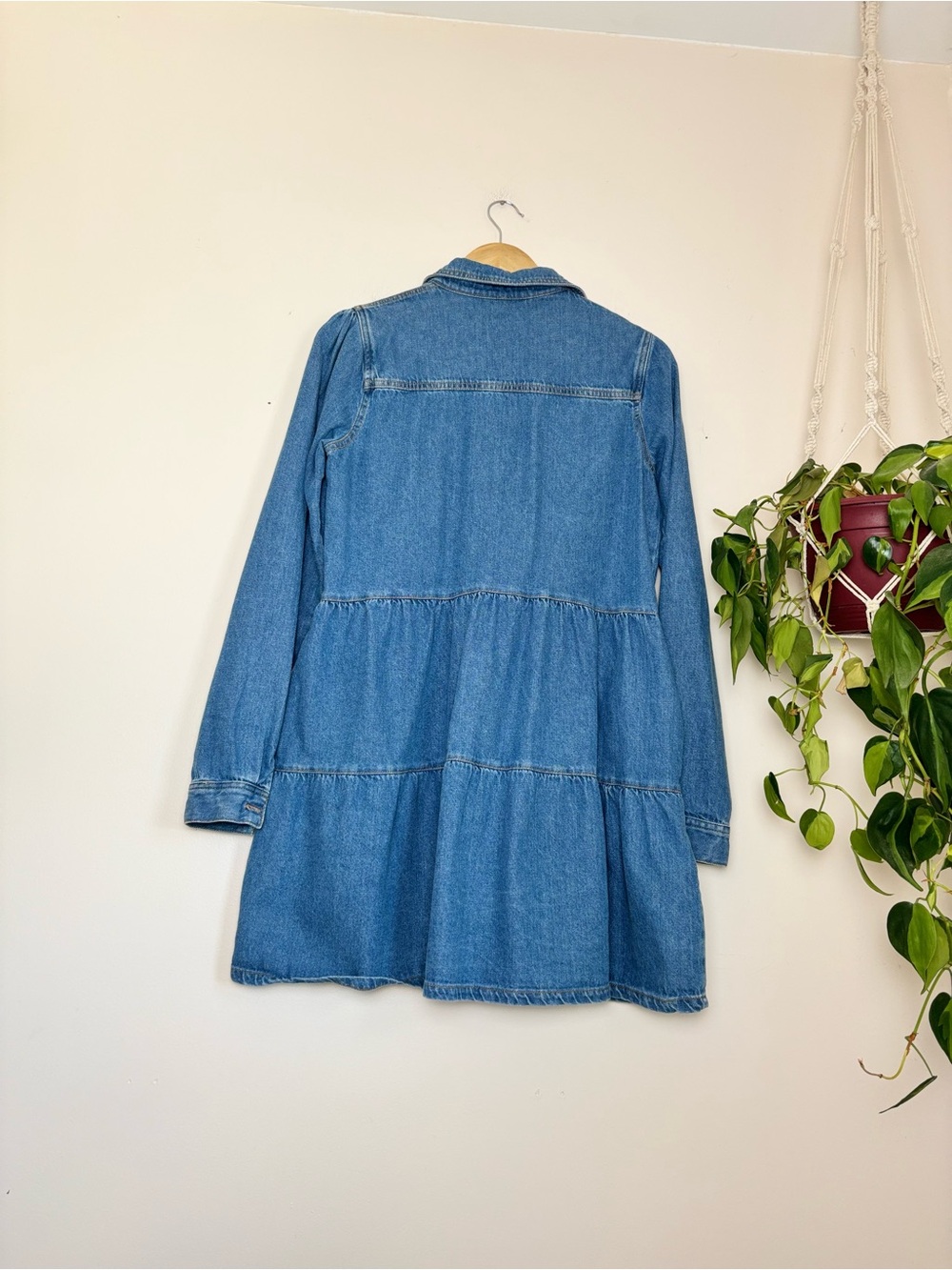Free People Nicole Denim Shirt Dress In Indigo - Picture 5 of 6